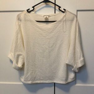 Small white flowy blouse